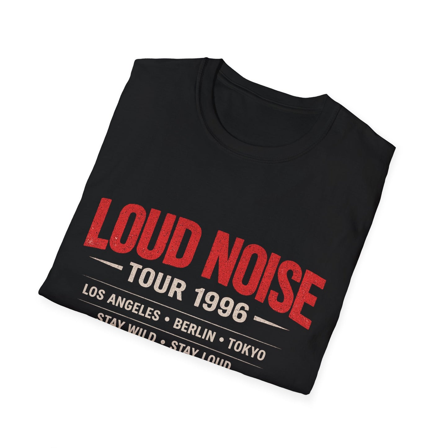 Vintage Rock Tour T-Shirt – Distressed Streetwear Graphic Tee