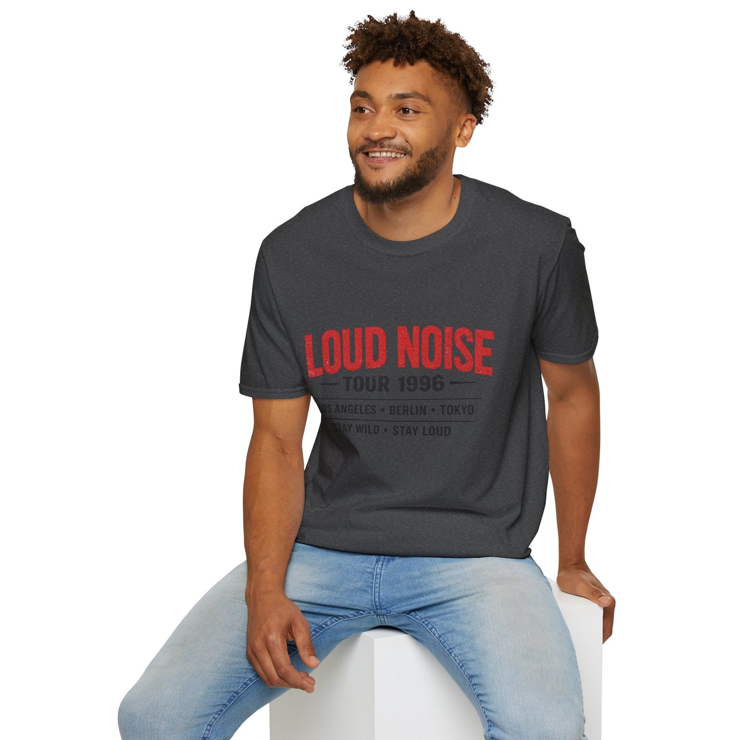 Vintage Rock Tour T-Shirt – Distressed Streetwear Graphic Tee