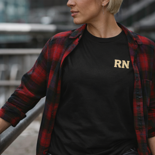 Retro Noise Tee — Vintage Band Graphic T‑Shirt (RN, Analog Dreams / Digital Chaos)