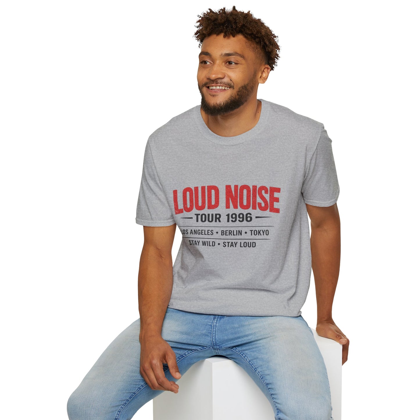 Vintage Rock Tour T-Shirt – Distressed Streetwear Graphic Tee