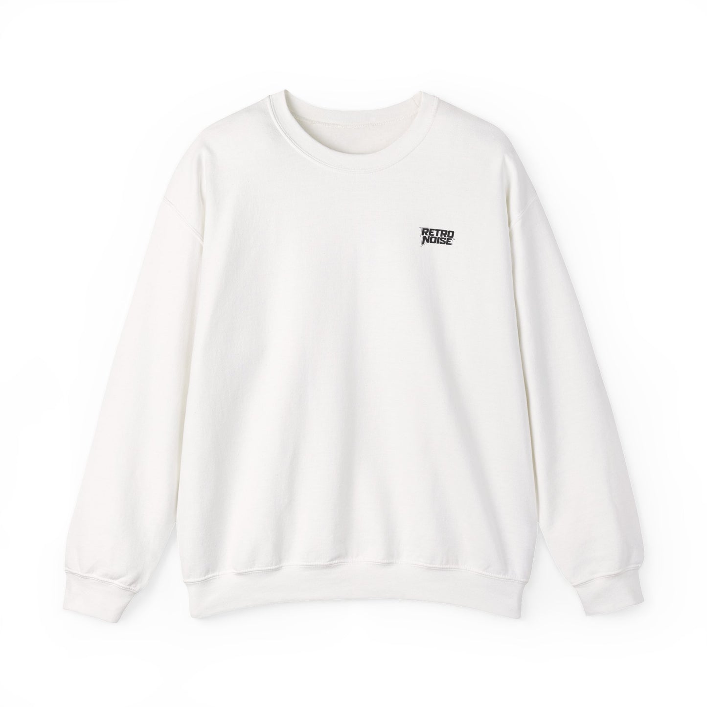 Chaos Graphic Sweatshirt — Bold Distressed Back Print Crewneck