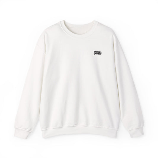 Chaos Graphic Sweatshirt — Bold Distressed Back Print Crewneck