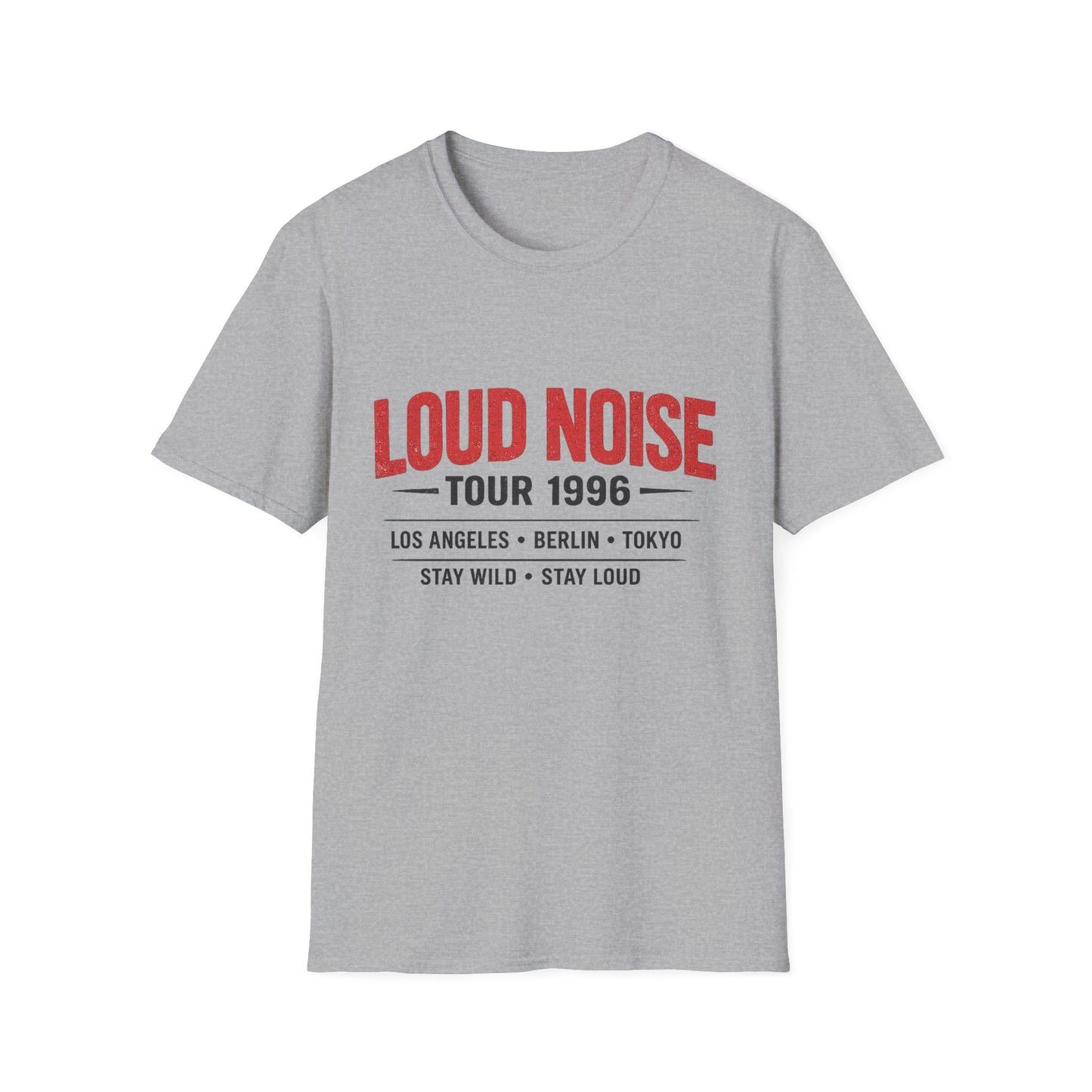 Vintage Rock Tour T-Shirt – Distressed Streetwear Graphic Tee